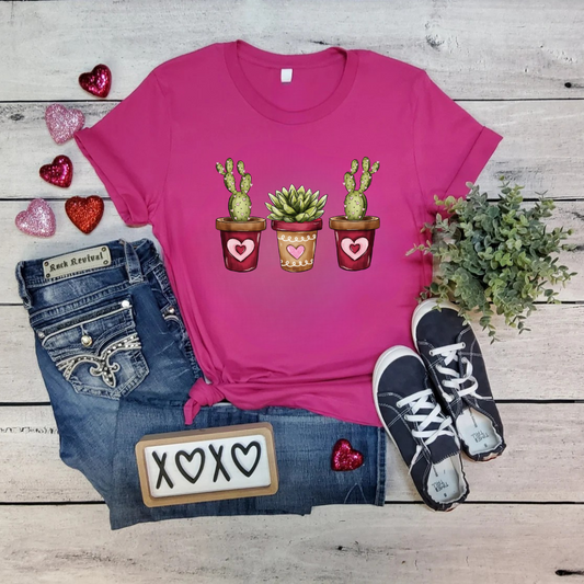 Valentine Cactus T-Shirt