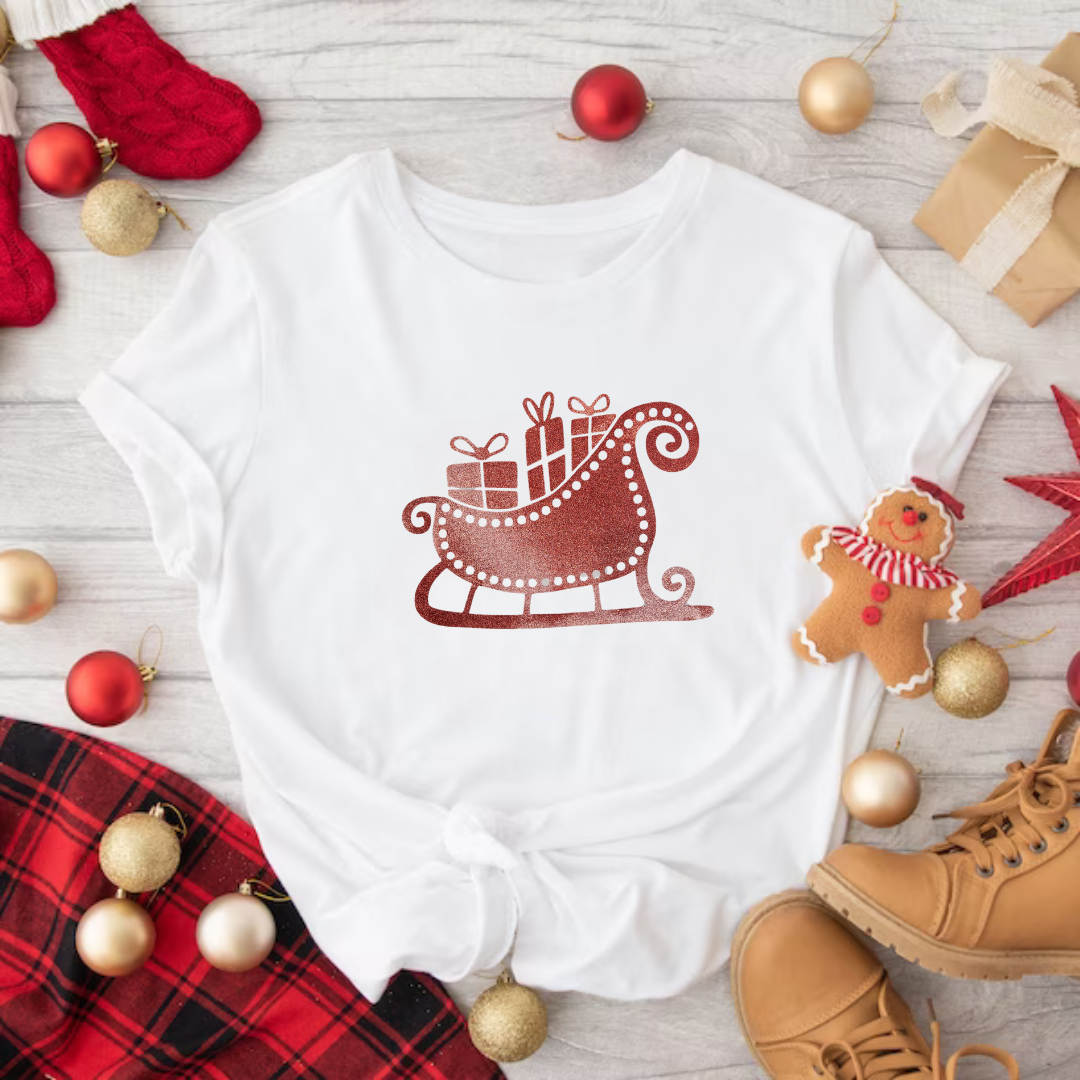 Glitter Sleigh T-Shirt