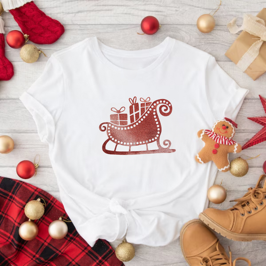 Glitter Sleigh T-Shirt