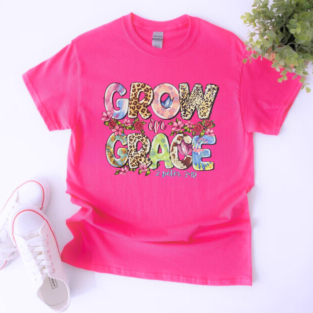 Grow in Grace 2 Peter T-Shirt