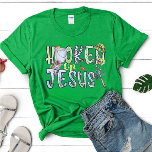 Hooked on Jesus Shirt