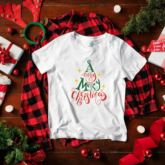 Youth Very Merry Christmas T-Shirt